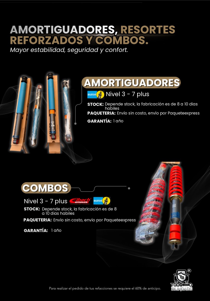 Amortiguadores y Combos